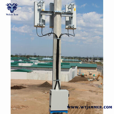 comprar Estación base bloqueadora de señal RF para exteriores de grado industrial para control de fronteras y seguridad del sitio Fabricación en línea