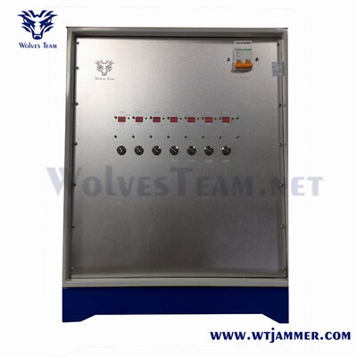 comprar Sistema bloqueador de señal RF para exteriores de grado industrial con refrigeración por ventilador doble para seguridad de puntos de control Fabricación en línea