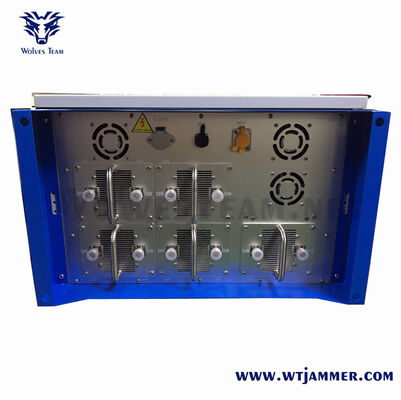 comprar Interruptor de señal de alta potencia de 6 canales montado en la pared con enfriamiento multi-ventilador para la seguridad de la prisión Fabricación en línea