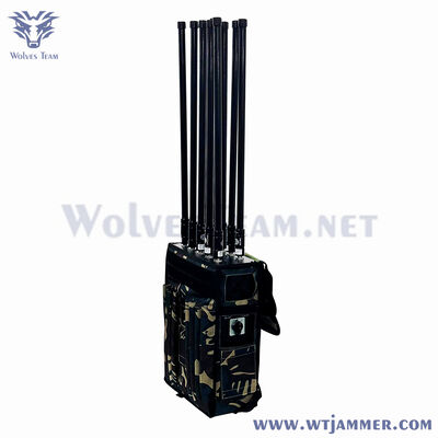 comprar Táctico de alta potencia de 8 canales RF jammer. Fabricación en línea