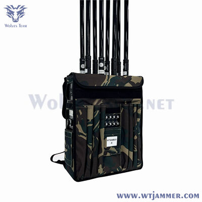 comprar WT808B20-8 Interruptor táctico de mochila Todo en uno dispositivo de interferencia de señales de bombas anti-drones y EOD Fabricación en línea
