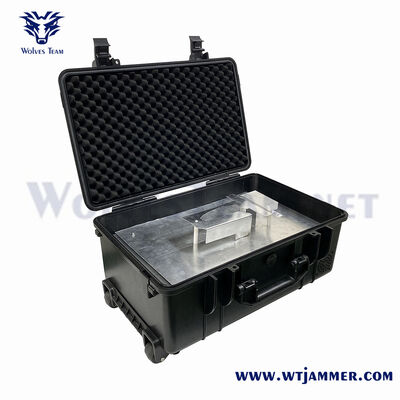 comprar Interruptor de señal de maleta portátil. Bloqueador de RF anti-drones y anti-IED de múltiples bandas. Fabricación en línea