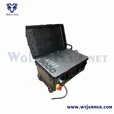 comprar Protección VIP 5-8 Band Jammer de señal, carcasa portátil para tranvía bloqueador anti-drones Fabricación en línea