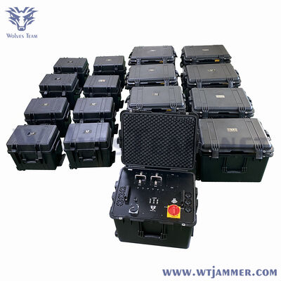 comprar Sistema de bloqueo de señales de RF de banda múltiple para aplicaciones de seguridad y anti-IED al aire libre Fabricación en línea