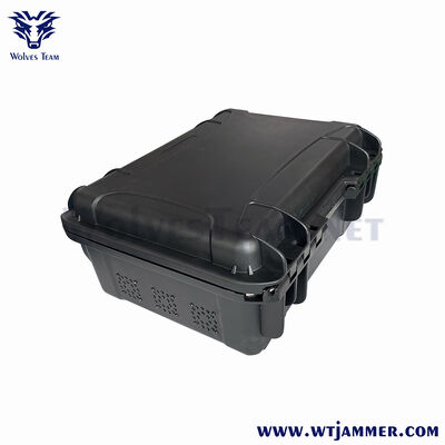 comprar Caja de batería portátil de alta capacidad para bloqueador de señal, fuente de alimentación resistente al agua robusta con cargador rápido de 180W Fabricación en línea