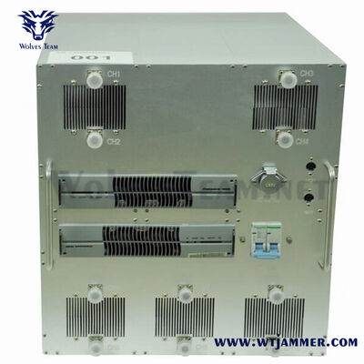 comprar Silver Style Wolves Team Interruptor RF Industrial de 10 canales, bloqueador de señal estacionaria de ultra alta potencia para uso fronterizo Fabricación en línea