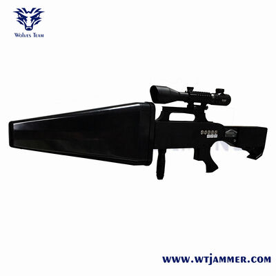 comprar Equipo de lobos Interruptor anti-UAV de largo alcance, Antena de cuerno direccional de alta potencia Dispositivo de defensa de drones para protección de aeropuertos y fronteras Fabricación en línea