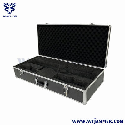 comprar Jammer anti drones de mano de ultra larga distancia: bloqueador UAV direccional de alta potencia para seguridad del espacio aéreo Fabricación en línea