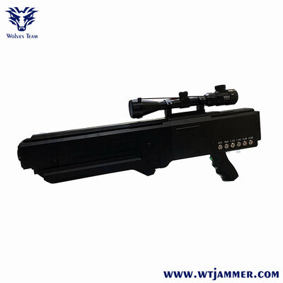 comprar Protección del espacio aéreo de aeropuertos y prisiones: arma táctica anti-drones Jammer Fabricación en línea