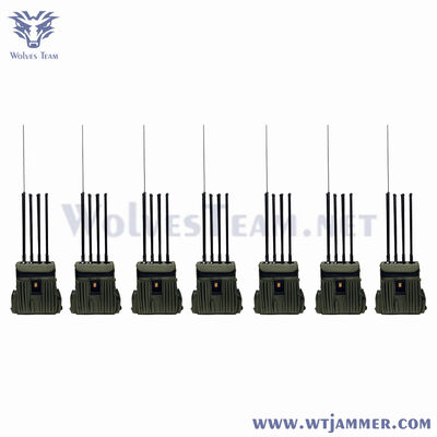 comprar Emisión de señal de alta potencia con mochila de 8 antenas para GPS, WIFI y antidrones Fabricación en línea