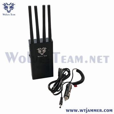 comprar Emisión portátil de mano GSM/3G/4G/WiFi de 4 canales y 8W Fabricación en línea