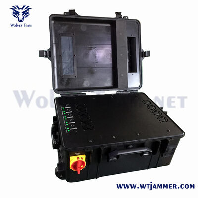 comprar 5 bandas 480W de alta potencia portátil sin cables RF jammer de señal Fabricación en línea