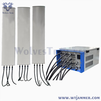 comprar Bloqueador de señal impermeable de 12 bandas múltiples con antena direccional de alta ganancia Fabricación en línea