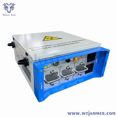 comprar 6 canales al aire libre 500W resistente al agua Jammer de señal de banda completa GSM 5G Fabricación en línea