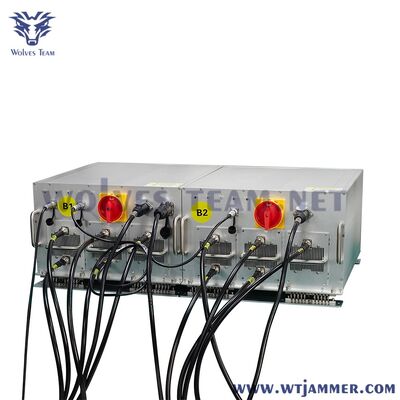 comprar Equipo de lobos 10 Antenas Exteriores Instalación fija Jammer de señal para VIP Convoy y seguridad de la prisión Fabricación en línea