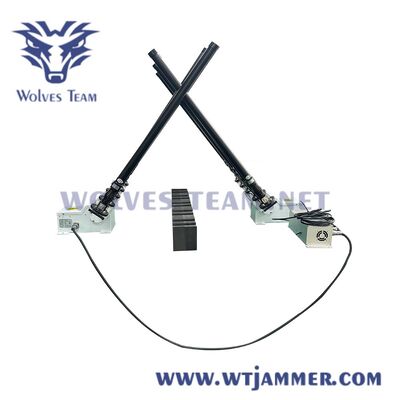 comprar Antennas exteriores de 8 800W RF Jammer con antenas giratorias para convoy y seguridad Fabricación en línea