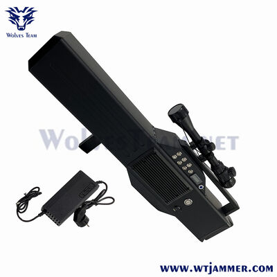 comprar Interruptor de señal de drones portátil de 3 bandas de 20W - dispositivo bloqueador anti-UAV Fabricación en línea
