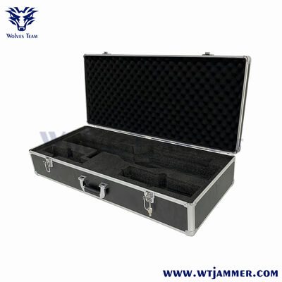 comprar 20W 3 Bandas Interruptor anti-drones portátil - Bloqueador de señal de UAV portátil para la seguridad Fabricación en línea