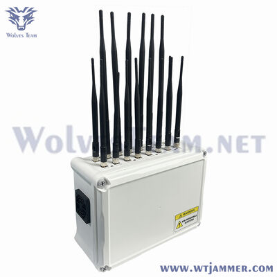 comprar 16 canales de banda completa bloqueador de señal de escritorio 2G 3G 4G 5G WiFi GPS bloqueador de señal de drones Fabricación en línea