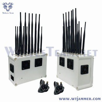 comprar 12 canales 150W de banda completa de escritorio sin cable jammer de señal Fabricación en línea