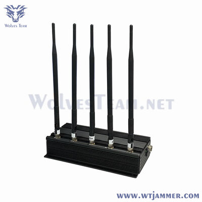 comprar 14 bandas 600W Dispositivo de interferencia de señal de escritorio de alta potencia de todas las frecuencias Fabricación en línea