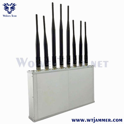 comprar 8 canales 20W Interruptor de señal de escritorio, alcance de bloque hasta 20m para 2G / 3G / 4G / WiFi Fabricación en línea