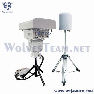 comprar Apariencia de la cabeza del hongo Detector anti-UAV Dispositivo portátil de detección de drones Fabricación en línea