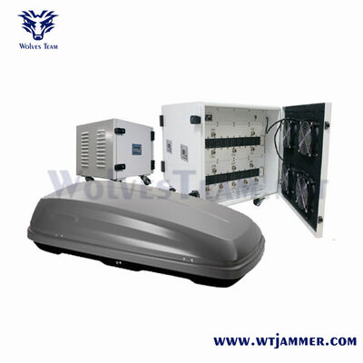 comprar 10 Canal Número de interferencia de señal del vehículo con cada banda de potencia 50W Interrupción de la señal para aplicaciones de seguridad móvil Fabricación en línea