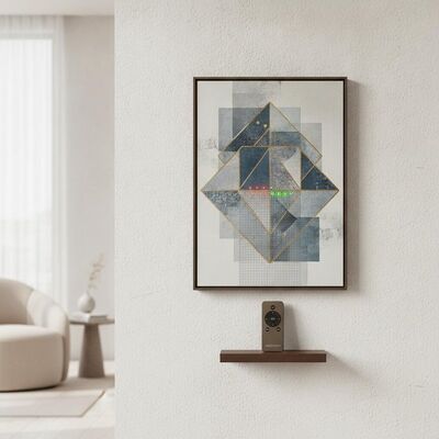 comprar Arte decorativo de la pared señal oculta jammer control remoto de señal de teléfono móvil escudo para habitaciones tranquilas Fabricación en línea