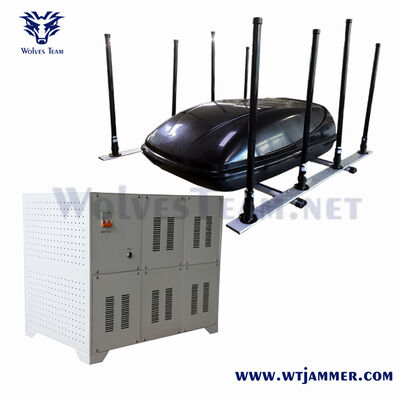 Comprar 11 bandas 1500 Watt Interruptor de señal de vehículo portátil con antenas direccionales Fabricación en línea