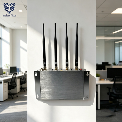 Comprar Seleccionable con 4 antenas GSM CDMA Wifi Interruptor de señal móvil montado en la pared interior para salas de reuniones secretas de alto nivel Fabricación en línea