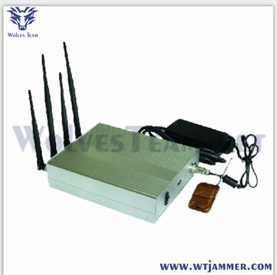 Comprar Bloqueador de señal Bluetooth Wifi de 4 antenas seleccionable montado en la pared interior para salas de reuniones secretas de alto nivel Fabricación en línea