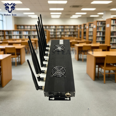 Comprar 50 metros de escritorio anti teléfono móvil señal jammer para aulas escolares y bibliotecas Fabricación en línea