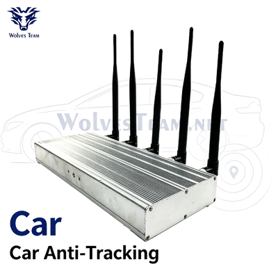 Comprar Blanco 20-100 metros GPS señal de interferencia de coche anti rastreo Fabricación en línea