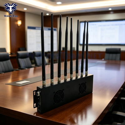 Comprar 8-Antena Celular y GPS Jammer Bloqueador de Señal para Lugares de Reuniones de Liderazgo Senior Fabricación en línea
