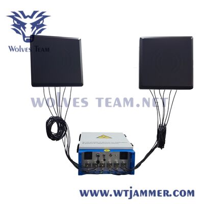 Comprar 240W 12 Bandas Jammer de Señal Celular GSM Exterior Impermeable Anti-Disparador Remoto para Plantas Químicas Fabricación en línea
