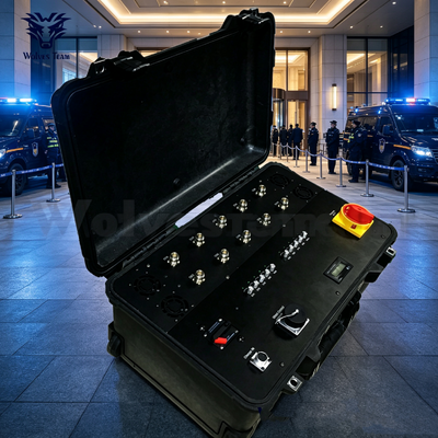 Comprar Interruptor de señal portátil al aire libre con batería incorporada Frecuencias personalizables para reuniones temporales de alto perfil y eventos VIP Fabricación en línea