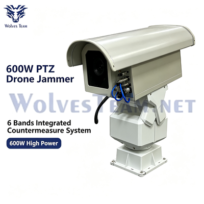 Comprar 600W 6 canales PTZ Direccional UAV Jammer con sistema de enfriamiento inteligente Fabricación en línea