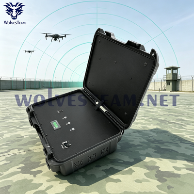 Comprar Dispositivo portátil ligero de 300M de 3 canales para suprimir señales de drones para uso al aire libre Fabricación en línea