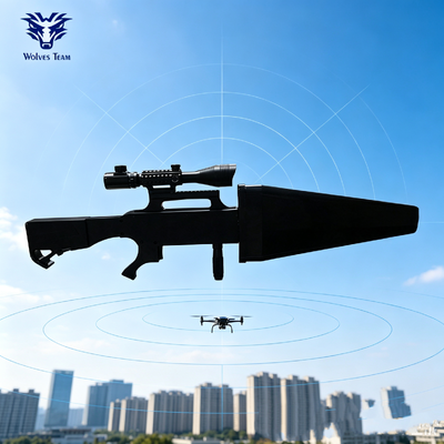 Comprar Tipos de armas IP55 para exteriores Dispositivo de interferencia contra drones para fuerzas armadas o fuerzas del orden Fabricación en línea