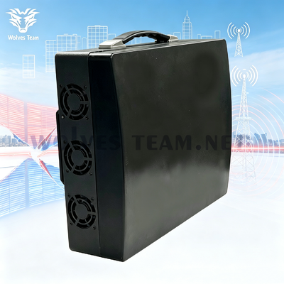 Comprar Bloqueador de señal de dron personalizado de frecuencia exterior o interior de 4 bandas para inhibidor de drones Fabricación en línea