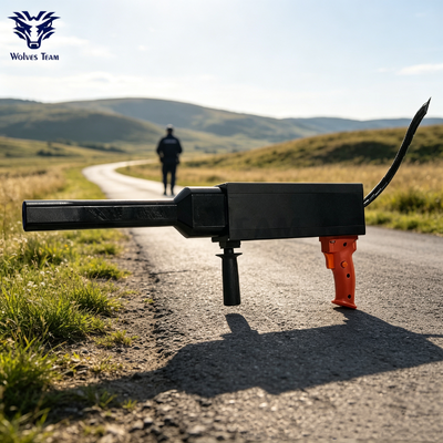 Comprar Hasta 1000M IP55 Supuestor de señales de UAV de largo alcance al aire libre tipo de arma anti-drone Fabricación en línea