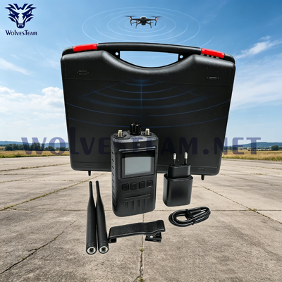Comprar Detector portátil de drones anti-drones de 3-8 bandas para aplicación de la ley Fabricación en línea