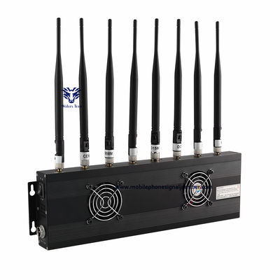 emisión del G/M 3G 4G 5G WIFI de la emisión de la señal del teléfono celular de los canales 80W 8 que atasca la gama 100 metros