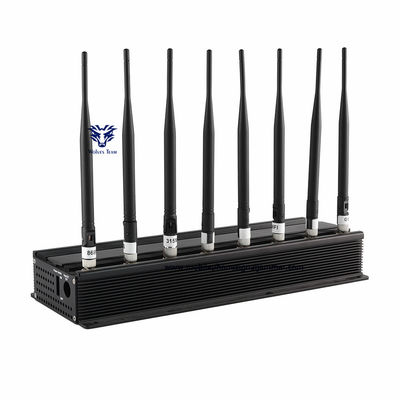 emisión del G/M 3G 4G 5G WIFI de la emisión de la señal del teléfono celular de los canales 80W 8 que atasca la gama 100 metros