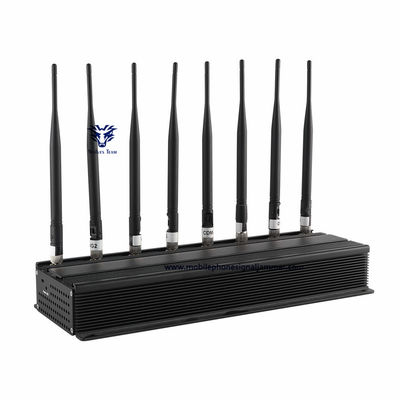 emisión del G/M 3G 4G 5G WIFI de la emisión de la señal del teléfono celular de los canales 80W 8 que atasca la gama 100 metros