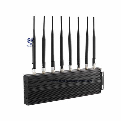 emisión del G/M 3G 4G 5G WIFI de la emisión de la señal del teléfono celular de los canales 80W 8 que atasca la gama 100 metros