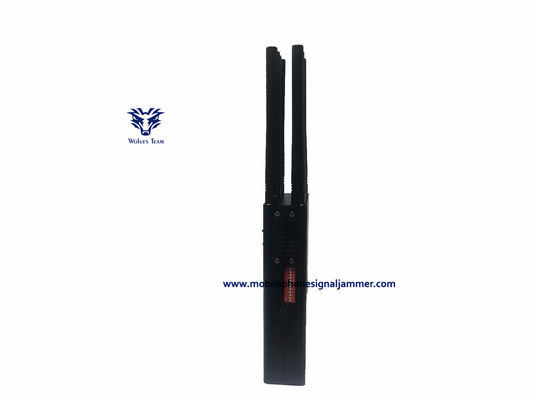 Jammer portátil de la señal del teléfono móvil de 10 antenas PCS CDMA 3G 4G 5G WiFi GPS Jammer de la señal