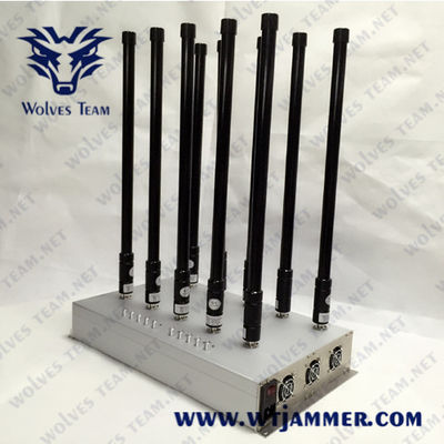 Emisión GPS WiFi de la señal del teléfono móvil de la frecuencia ultraelevada G/M 3G 4G 5G del VHF/uso de la sala de reunión de la emisión de Bluetooth Lojack
