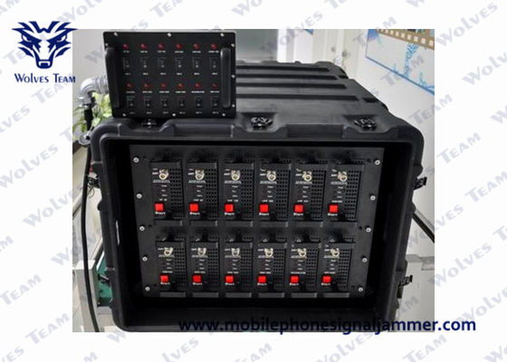 comprar 12 bandas 868W IED bomb jammer para el convoy militar Fabricación en línea